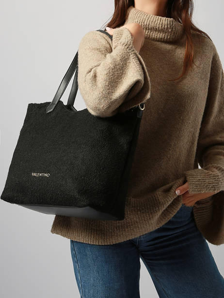 Sac Porté épaule Courmayeur Valentino Noir courmayeur VBS7G01W vue secondaire 1