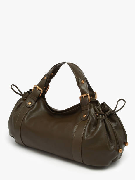 Sac Porté épaule Icone Cuir Gerard darel Vert icone DCS01410 vue secondaire 1