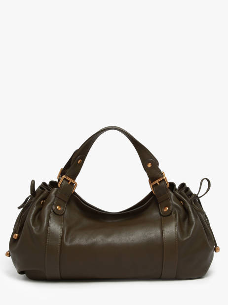 Sac Porté épaule Icone Cuir Gerard darel Vert icone DCS01410 vue secondaire 4