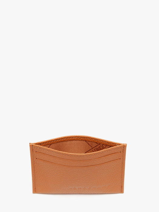 Longchamp Le foulonné Porte billets/cartes Orange