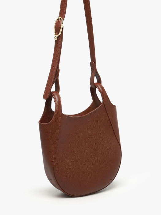 Longchamp Le foulonné Sacs porté travers Marron