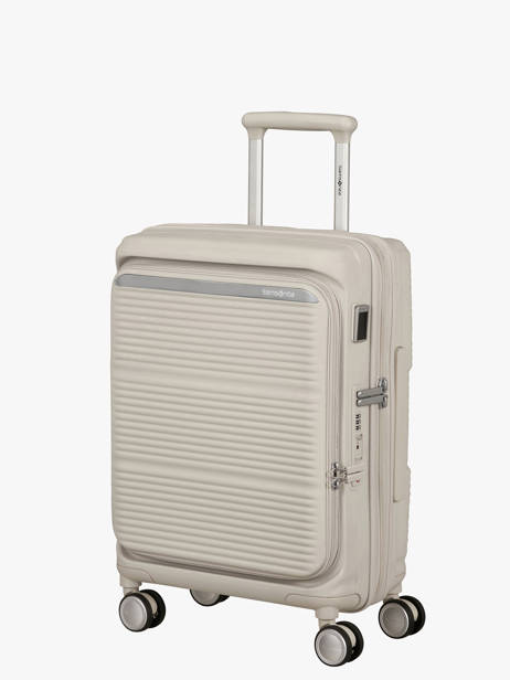 Valise Cabine Extensible Samsonite Beige paralux hs 156523 vue secondaire 1