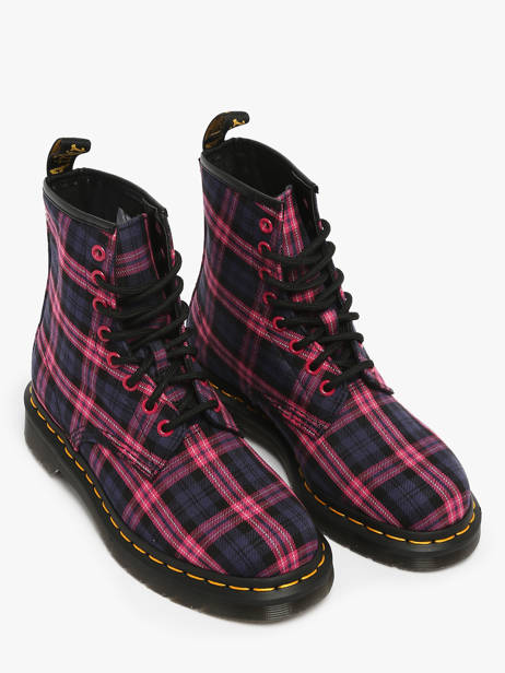 Bottines 1460 En Cuir Dr martens Rose accessoires 41969650 vue secondaire 1