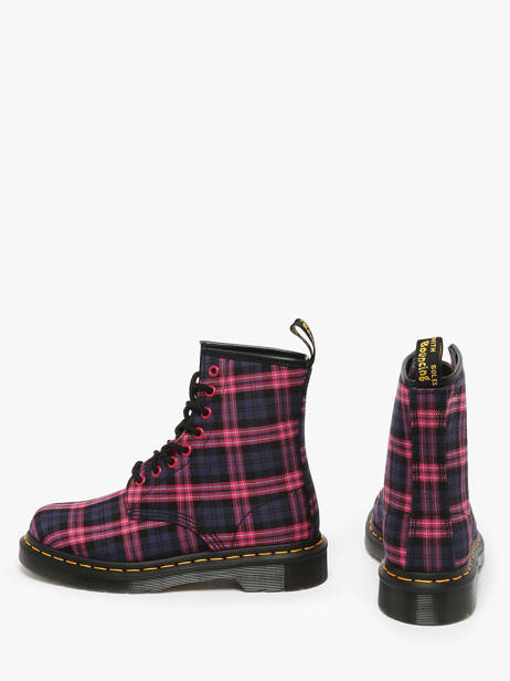 Bottines 1460 En Cuir Dr martens Rose accessoires 41969650 vue secondaire 2