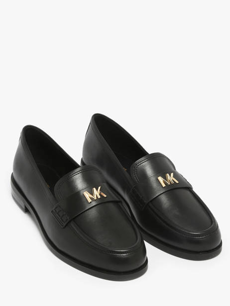 Mocassins En Cuir Michael kors Noir accessoires XFP1L001 vue secondaire 1