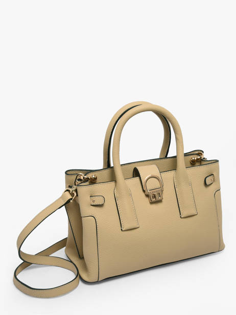 Sac Porté Main S Equestre Cuir Etrier Beige equestre EEQT142S vue secondaire 2