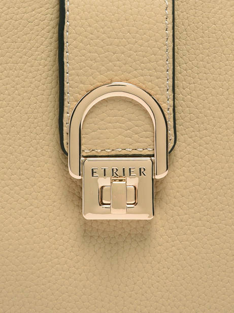 Sac Bandoulière Equestre Cuir Etrier Beige equestre EEQT0143 vue secondaire 5
