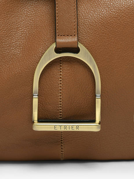 Shoulder Bag M Etalon Leather Etrier Beige etalon EETA197M other view 5