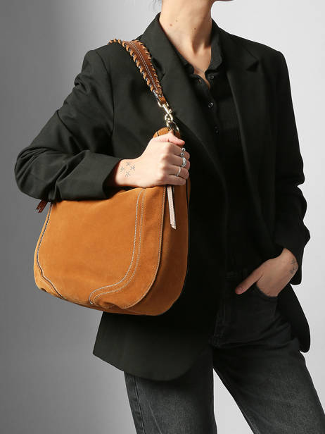 Sac Porté épaule Ella Cuir Le tanneur Marron ella TNGI1410 vue secondaire 1