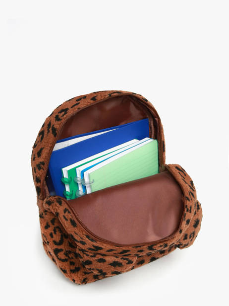 Mini Backpack Pret Brown buddies for life 4980 other view 3