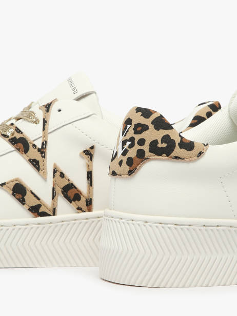 Sneakers Vanessa wu Blanc accessoires BK2840LP vue secondaire 2