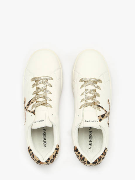 Sneakers Vanessa wu Blanc accessoires BK2840LP vue secondaire 3