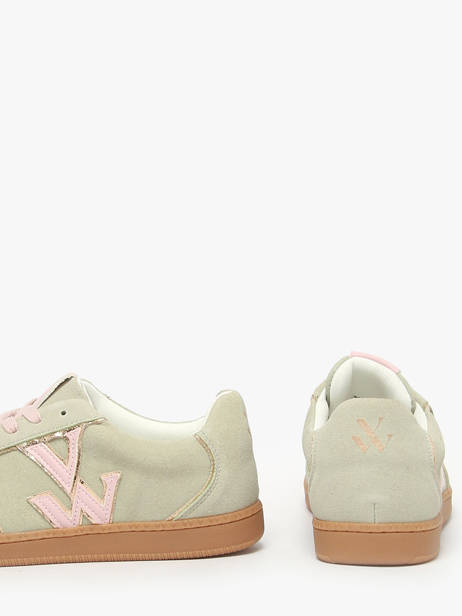 Sneakers Vanessa wu Vert accessoires BK2837VT vue secondaire 2