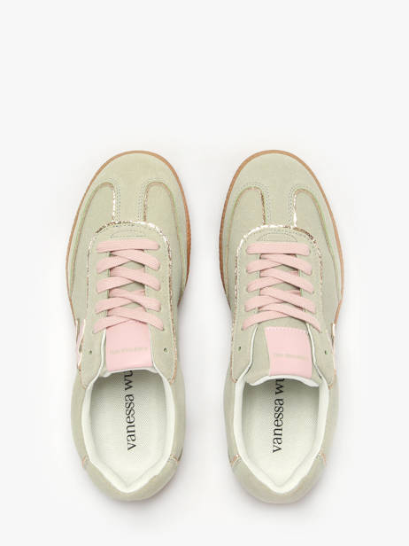 Sneakers Vanessa wu Vert accessoires BK2837VT vue secondaire 3