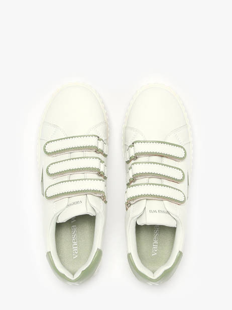Sneakers Vanessa wu Blanc accessoires BK2828KK vue secondaire 3