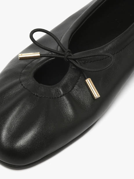 Ballerines En Cuir Alohas Noir accessoires 10030304 vue secondaire 2