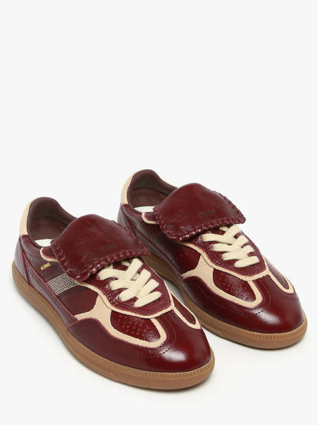 Sneakers En Cuir Alohas Rouge accessoires 10082905 vue secondaire 1