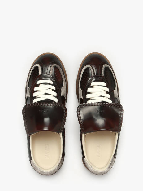 Sneakers En Cuir Alohas Marron accessoires 10120904 vue secondaire 3