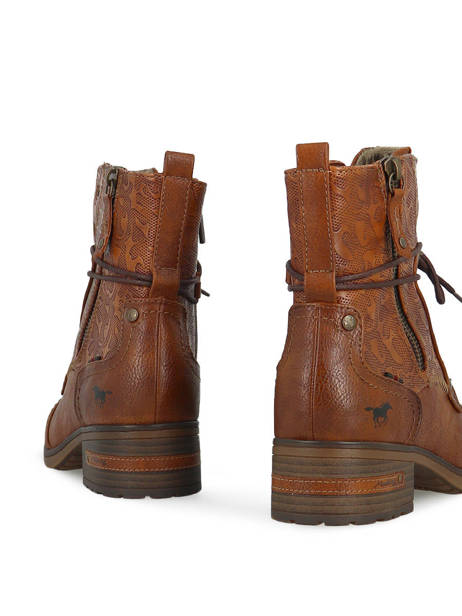 Bottines Mustang Marron accessoires 1229508 vue secondaire 4
