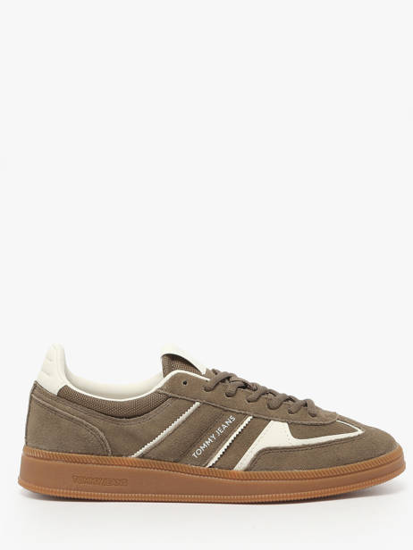 Sneakers En Cuir Tommy hilfiger Marron accessoires 2838RBM