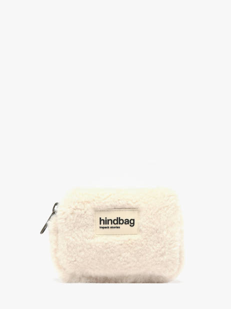 Porte-monnaie Hindbag Beige teddy TE