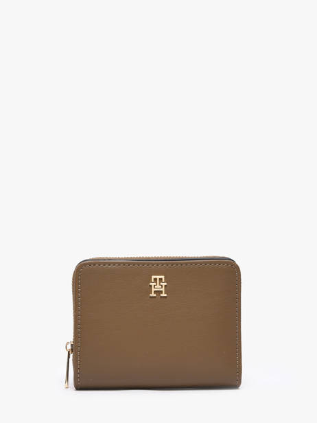 Portefeuille Tommy hilfiger Marron th icon AW17742