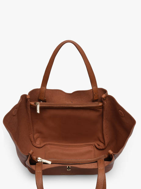 Sac Porté épaule Milano Horizon Sophie Cuir Lancaster Marron milano horizon sophie 82 vue secondaire 2
