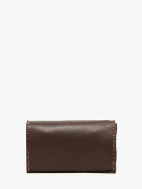 Coin Purse Oil Leather Etrier Brown oil EOIL650 other view 2