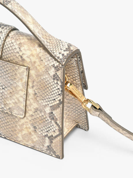 Preloved Leather Grand Bambino Crossbody Bag Jacquemus Beige second life 1565128 other view 3