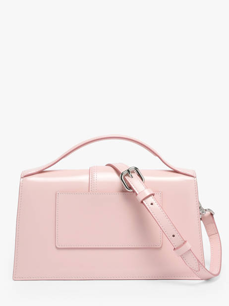 Preloved Leather Grand Bambino Crossbody Bag Jacquemus Pink second life 1565547 other view 6