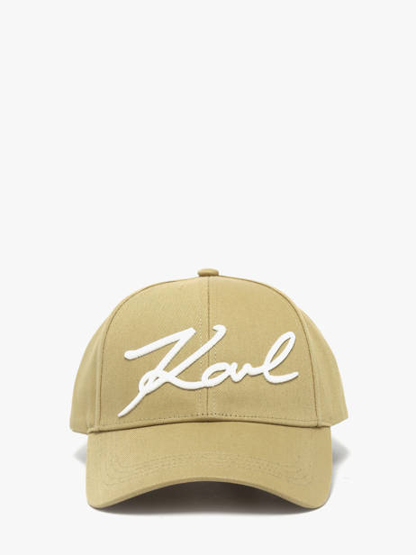 Signature Logo Cap Karl lagerfeld Green k signature B1W33009