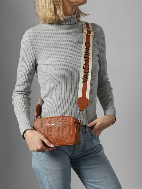 Shoulder Bag Pansy Valentino Brown pansy VBS8PG15 other view 1