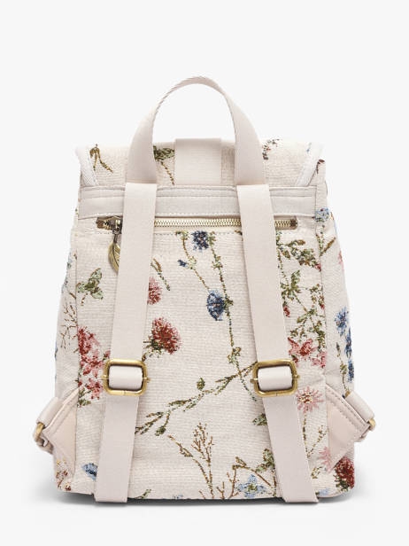 Sac à Dos Woomen Beige alocasia WALO03 vue secondaire 4