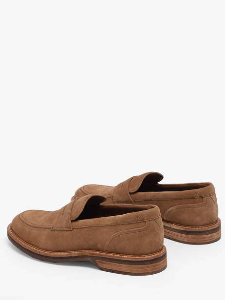 Mocassins En Cuir Clarks Marron men 26186450 vue secondaire 3