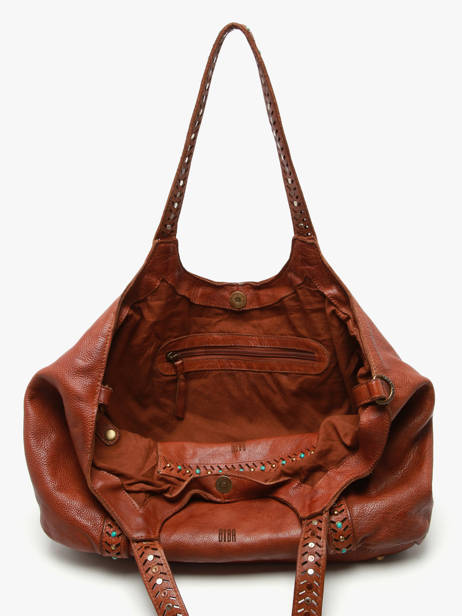 Shoulder Bag Heritage Leather Biba Brown heritage WIE1L other view 3