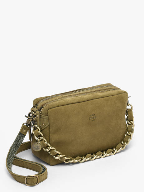 Shoulder Bag Vintage Leather Mila louise Beige vintage 23673V other view 2