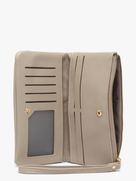 Wallet Soft David jones Beige soft P159 other view 1