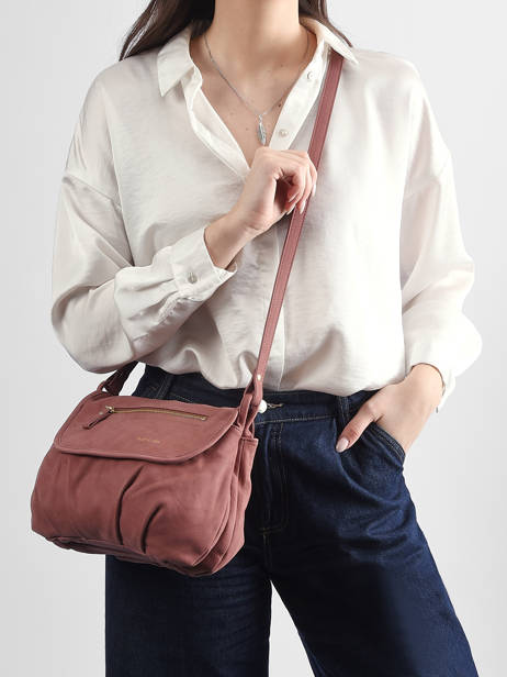 Shoulder Bag Vintage Leather Nat et nin Pink vintage JEN other view 1