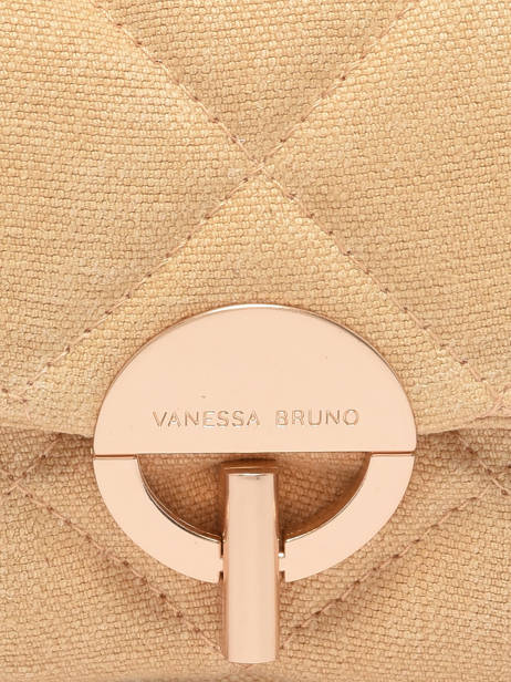 Sac Bandoulière Moon Lin Vanessa bruno Jaune moon 70V40326 vue secondaire 5