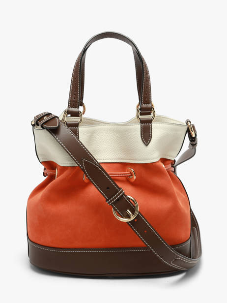 Satchel Premier Flirt Leather Lancel Orange premier flirt A13372 other view 5