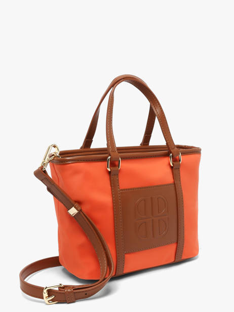 Sac Porté Main Fran Nylon Laurent david Orange ld bags 54 vue secondaire 2