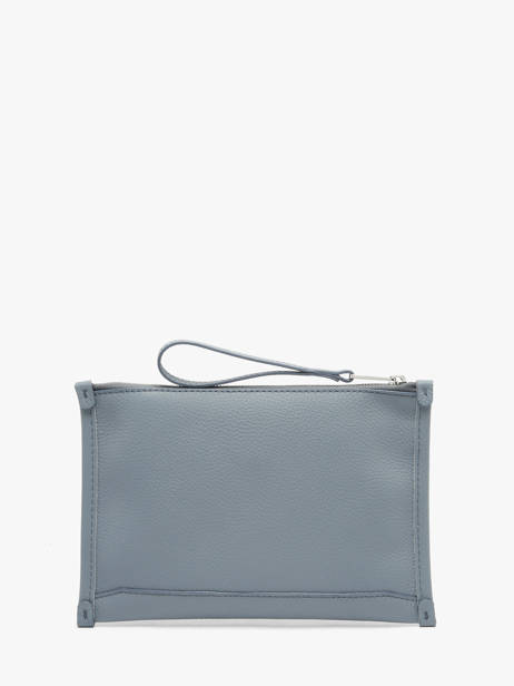 Leather Jour Pouch Lancel Blue jour A13174 other view 3