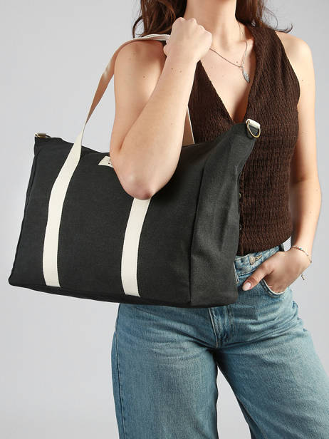 Sac Porté épaule A4 Amour Toile Coton Miniprix Noir amour toile 8087 vue secondaire 1