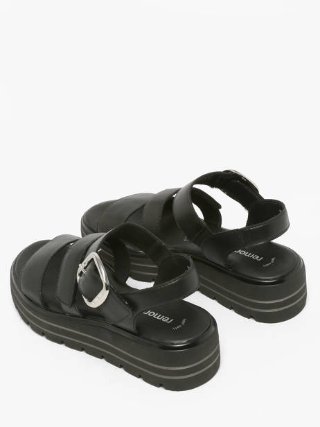 Sandals In Leather Remonte Black women - D3N50-00 other view 2