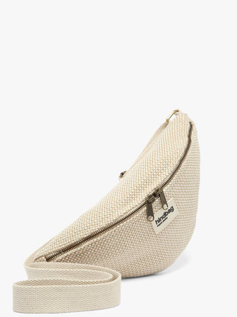 Belt Bag Hindbag Beige tressage TS other view 2