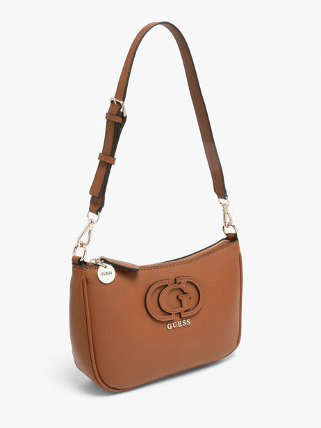Shoulder Bag Isola Polyurethane Guess Brown isola BG990518 other view 2