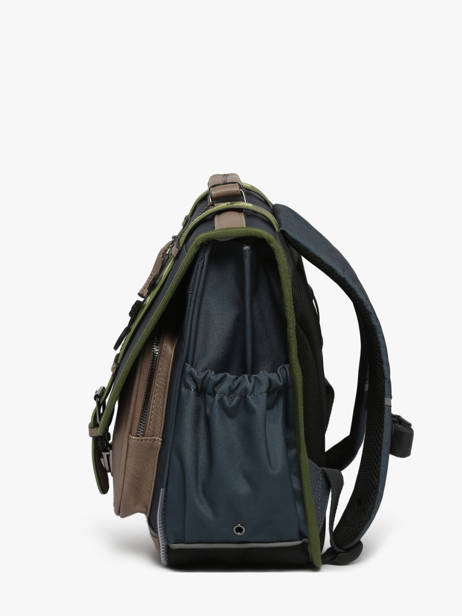 Satchel 2 Compartments Cameleon Blue vintage urban 27 other view 2