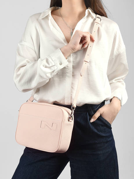 Leather N City Leuven Crossbody Bag Nathan baume Pink n city 7 other view 1