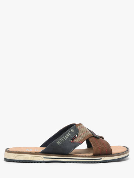 Sandals Mustang Brown men M0101001