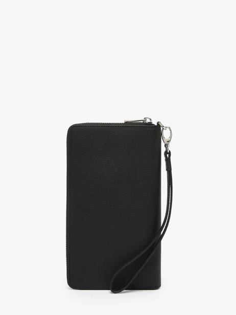 Pochette Homme Grained Cuir Hugo boss Noir grained HLL518A vue secondaire 2